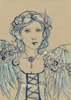 Steampunk angel
